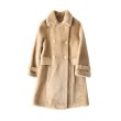 画像1: Women Real Sheep Skin  Fur Coat Jacket  リアルシープスキンムートンコート　ジャケット (1)