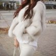 画像3: fake fox fur  Coat  Jacket　フェイクファーショートコート 　ジャケット (3)