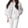 画像1: fake fox fur  Coat  Jacket　フェイクファーショートコート 　ジャケット (1)