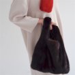 画像7: Women's Fake mink fur bag ファートートバッグ (7)