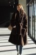 画像4:  women's  long paragraph fake fur coat plush fluffy coat jacket　エコファーモコモコロングコート (4)