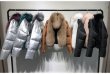 画像9: Woman's natural fox fur collar loose short coat sliver white duck down jacket Real  Fur Coat　リアルフォックスファー付きダウンジャケット　コート (9)