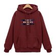 画像4: Men's Hooded sweater loose hood and velvet thickening Parker Trainer 　ロゴフーディパーカー　スエット　男女兼用　 (4)