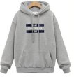 画像5: Men's Hooded sweater loose hood and velvet thickening Parker Trainer 　ロゴフーディパーカー　スエット　男女兼用　 (5)