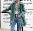 画像5: Women's Australian imports of velvet sheep shearing jacket loose long  fur coat 　リアルシープスキンシャーリングコート　ジャケット　 (5)