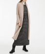 画像3: Women's pure wool bathrobe style lace-up long cardigan  coat  ウールロングカーディガンスタイルコート ジャケット ブルゾン　 (3)