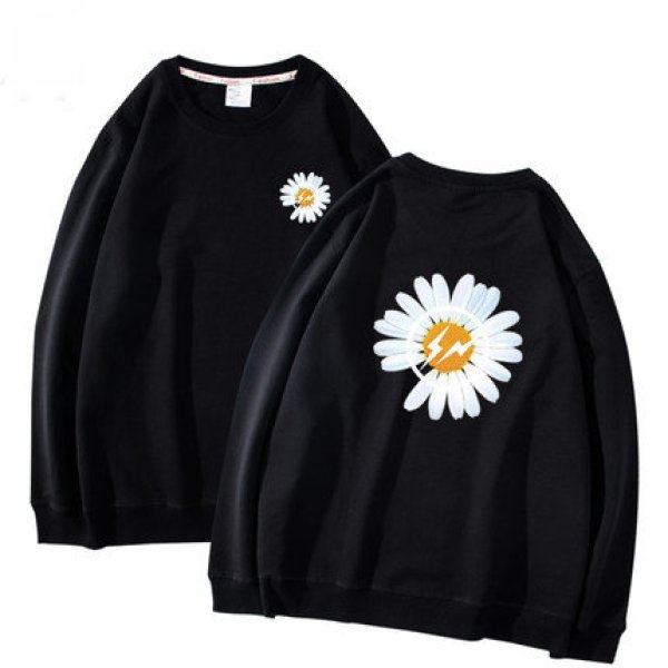 Small daisy Pullover loose sweater men and women スモールデイジー 