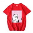 画像8: Box cat print short sleeve T-shirt men and women  　　キャット 猫プリント半袖Tシャツ ユニセックス 男女兼用 (8)