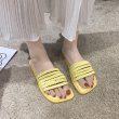 画像7: Women  open toe  candy color woven square head flat slippers  sandals 　フラットレザー編みキャンディーカラーサンダル スリッパ　ミュール　 (7)