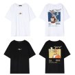 画像9: Unisex Mens ＆ Woman  Tom and jerry print Short Sleeve  t-shirt  男女兼用トム＆ジェリープリントショートスリーブTシャツ (9)