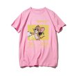 画像4: Unisex Mens ＆ Woman  Tom and jerry print Short Sleeve  t-shirt  男女兼用トム＆ジェリープリントショートスリーブTシャツ (4)