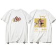 画像19: Unisex Mens ＆ Woman  Tom and jerry print Short Sleeve  t-shirt  男女兼用トム＆ジェリープリントショートスリーブTシャツ (19)