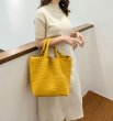 画像14: Braided tote shoulder handbag　編み込みトートショルダーハンドバック (14)