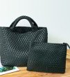 画像11: Braided tote shoulder handbag　編み込みトートショルダーハンドバック (11)