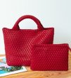 画像4: Braided tote shoulder handbag　編み込みトートショルダーハンドバック (4)