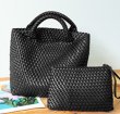 画像5: Braided tote shoulder handbag　編み込みトートショルダーハンドバック (5)