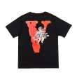 画像2: Men's Unisex  VLONE new spoof Cupid big V print T-shirt  ユニセックス 男女兼用VLONEニュースプーフキューピッドビッグVプリント半袖Tシャツ (2)