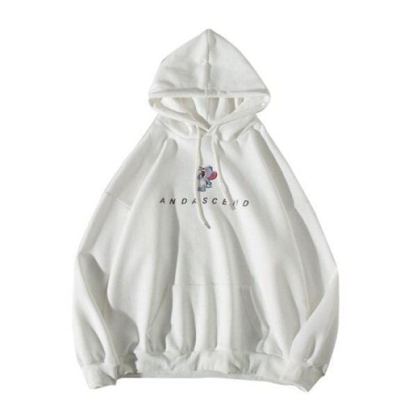 TOM & JERRY Over Size ANDASCEND Logo Hoodie オーバーサイズ ユニ