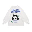 画像3: NAGRI long-sleeved Panda Over Size pullover 　オーバーサイズ ユニセックス 男女兼用パンダプリント長袖Tシャツ (3)