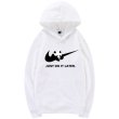 画像2: Panda Just do it later Logo sweatshirt sweat hoodie parka パンダ ジャスト ドゥ イット レーター スウェット フーディ トレーナー パーカー (2)