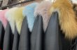 画像5: Oversized  Real Fox Fur Collar with Genuine Sheepskin Leather Jacket Coat Riders motorcycle オーバーサイズ リアルフォックスファー襟付き 本革 ライダース ジャケット コート  (5)