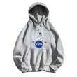 画像2: Unisex nasa astronaut dunk clothes graffiti hoodie　男女兼用NASAナサシューティングペイント フーディスウェット  パーカー (2)