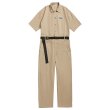 画像2: Unisex short-sleeved overalls　ユニセックス半袖オーバーオール　つなぎ ジャンプスーツ (2)