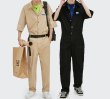 画像3: Unisex short-sleeved overalls　ユニセックス半袖オーバーオール　つなぎ ジャンプスーツ (3)