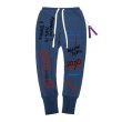 画像4: Unisex letters graffiti beam leg pants Sweatpants Jogger Pants   ユニセックス 男女兼用グラフィックスウェットパンツ ジョガーパンツ (4)