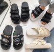 画像3: Capri volume sole sandal slippers    Capri ボリュームソール サンダル フリップフロップ  シャワー ビーチ サンダル  (3)