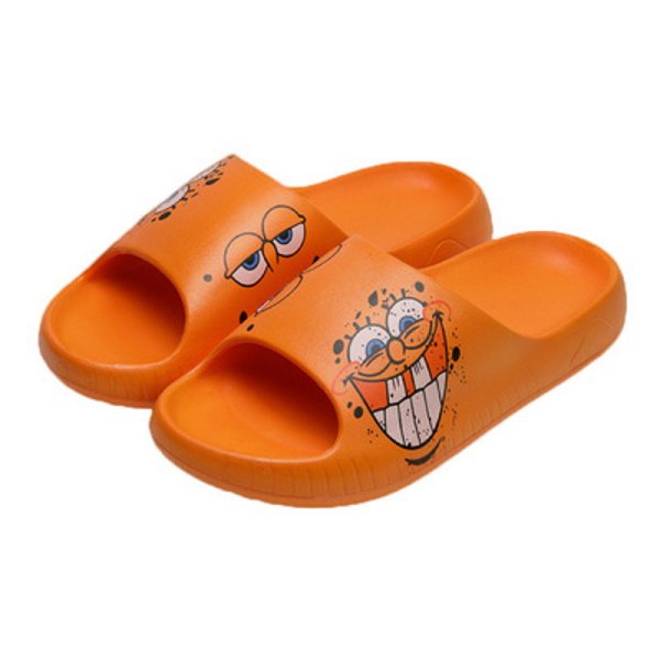 画像1: Unisex soft-soled Sponge Bob colorful sandals slippers   ユニセックス男女兼用 スポンジボブカラフルフリップフロップ  シャワー ビーチ サンダル  (1)