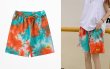 画像3:  Unisex  tie-dye 5-point pants Half Pants  ユニセックス タイダイハーフパンツ　ショートパンツ スウェットパンツ  (3)