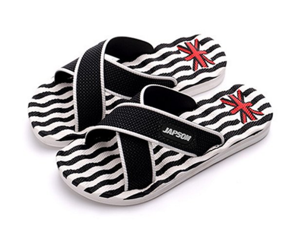 画像1: British style soft-soled Tong sandals slippers   ユニセックス男女兼用ブリティッシュフリップフロップ  シャワー ビーチ サンダル トングサンダル  (1)