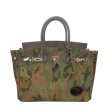 画像1: zebra leopard texture camouflage canvas tote bag ユニセックス 男女兼用カモフラージュ 迷彩キャンバストートバッグ (1)