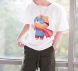 画像4:  Unisex cute bear print T-shirt　男女兼用 ユニセックスキュートなベア 熊プリントTシャツ (4)