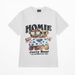 画像2: Unisex HOMIE bare print T-shirt　男女兼用 ユニセックス HOMIEベア熊プリントTシャツ (2)