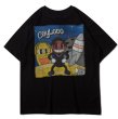 画像1: Unisex CITY LOCO cartoon Print T-shirt  男女兼用 ユニセックスヒップホップオーバーサイズCITY LOCOペイントTシャツ (1)