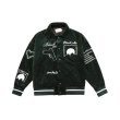 画像3: Bastrap hip-hop baseball uniform Stajan baseball uniform jacket blouson ユニセッ クス男女兼用ヒップホップ刺繍ジャンパー ジャケット ブルゾン (3)