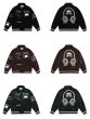 画像5: Bastrap hip-hop baseball uniform Stajan baseball uniform jacket blouson ユニセッ クス男女兼用ヒップホップ刺繍ジャンパー ジャケット ブルゾン (5)