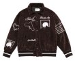 画像1: Bastrap hip-hop baseball uniform Stajan baseball uniform jacket blouson ユニセッ クス男女兼用ヒップホップ刺繍ジャンパー ジャケット ブルゾン (1)