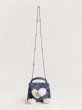 画像9: CAITIN KAIE Kelly mini handbag doll bag 本革 ファー付きミニトート ショルダーバッグ (9)