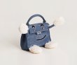 画像5: CAITIN KAIE Kelly mini handbag doll bag 本革 ファー付きミニトート ショルダーバッグ (5)