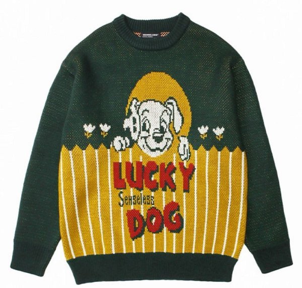 Unisex 101 doggy crochet sweater 男女兼用 ユニセックス101匹わん