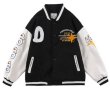 画像3: Unisex Hip hop Duck emblem embroidery Jumper Baseball Jacket uniform jacket blouson ユニセックス 男女兼用ヒップホップダック アヒルエンブレム スタジアムジャンパー スタジャン MA-1 ボンバー ジャケット ブルゾン (3)