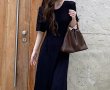 画像6: Gathered handle leather tote2WAY bag 　 ギャザーハンドルレザー トート ショルダー2WAYバッグ (6)