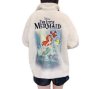 画像7: The Little Mermaid printed stand-up collar imitation lamb wool coat jacket 　リトルマーメイドプリントエコファー ジャケット コート (7)