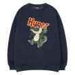 画像1: Unisex  Crocodile print sweatshirt　 ユニセックス 男女兼用 クロコダイルプリントワニスウェットセーター (1)