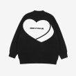 画像4: Unisex Heart crochet oversized sweater　ユニセックス 男女兼用ハート編み込みセーター プルオーバー (4)