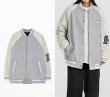 画像6: HEY BIG logo BASEBALL JACKET baseball uniform jacket blouson  ユニセックス 男女兼用HEY BIG ロゴスタジアムジャンパー スタジャン MA-1 ボンバー ジャケット ブルゾン (6)