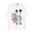 画像6: Hidden Mickey Bear  print short-sleeved T-shirt 　ユニセックス 男女兼用隠れミッキーベアプリント半袖Tシャツ (6)